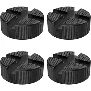 Universal Floor Jack Pads 4 count Pinch Weld Jack Pad -  Jack Stand Adapter, Lift Frame Rail Protection  Accessories