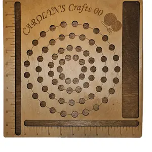 Wood Lasered Bead Board