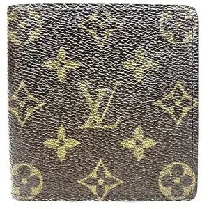 Pre-owned Louis Vuitton Canvas Small Leather Goods Monogram Wallet