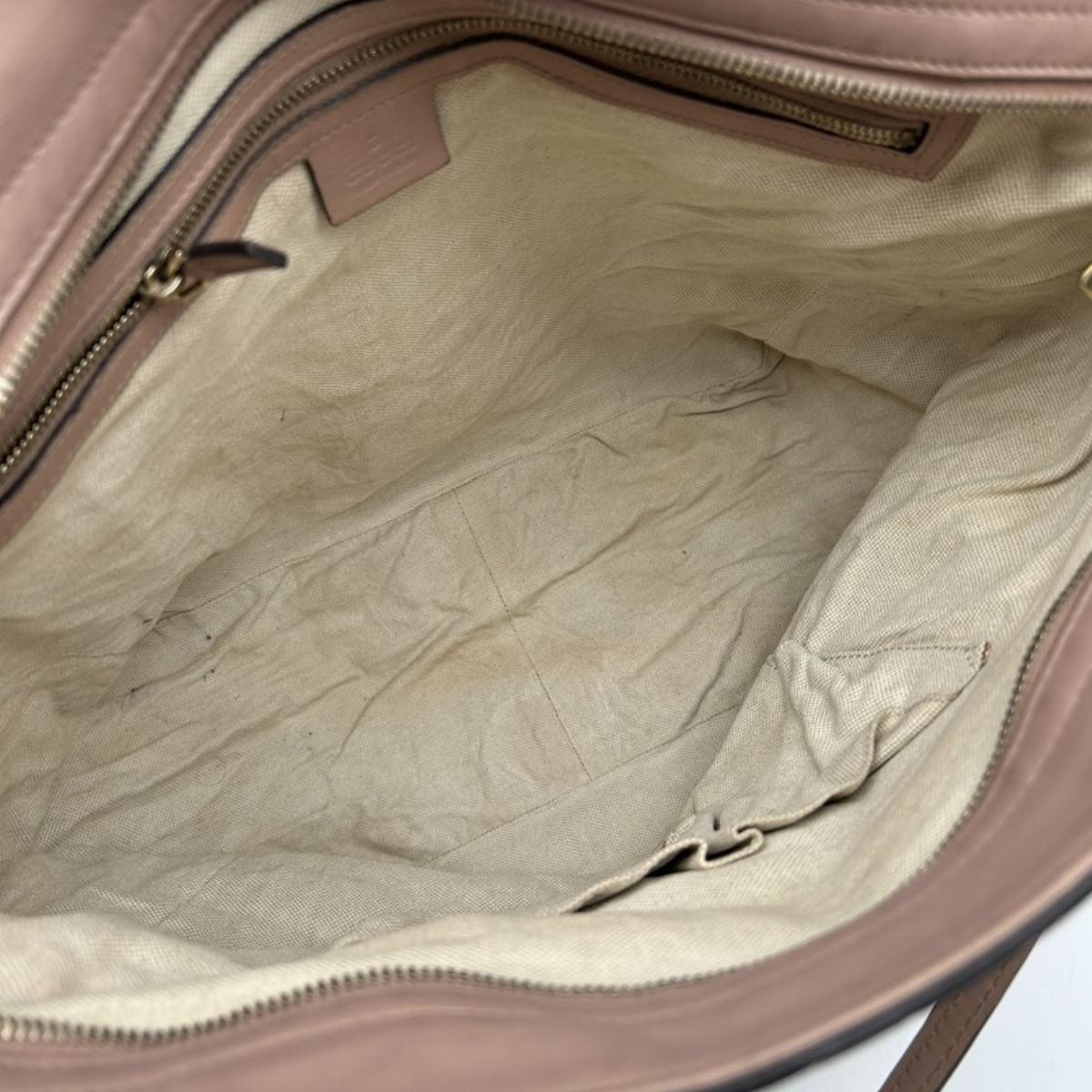 Pre-owned GUCCI As Shown Shoulder Bags Leather ToteBag gu8523cd