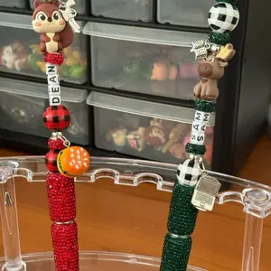 Moose beaded pen