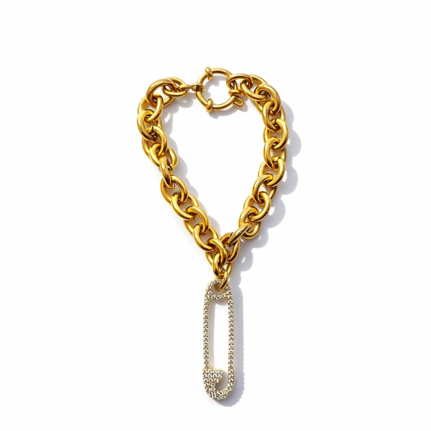 Safety Pin Bracelet