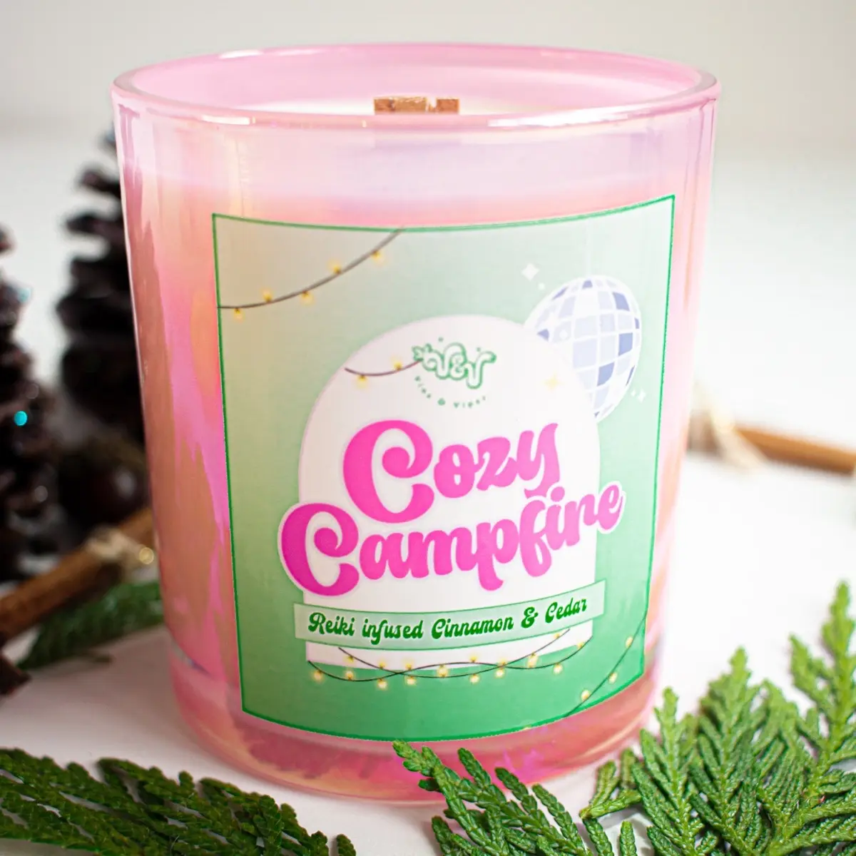 Cozy Campfire Candle