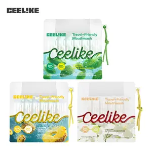 CEELIKE Mouthwash Value Set, Large Capacity, Travel-Friendly