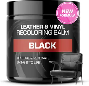 Leather Recoloring Balm, Color Restorer, Scratch Remover, Couch  and Repair, Leather Balm for Couches