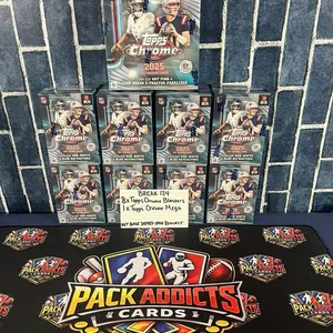 Break 124 - NFL Pick Your Team | 8x Topps Chrome Blasters, & 1x Topps Chrome Mega Box | 9 Boxes Total