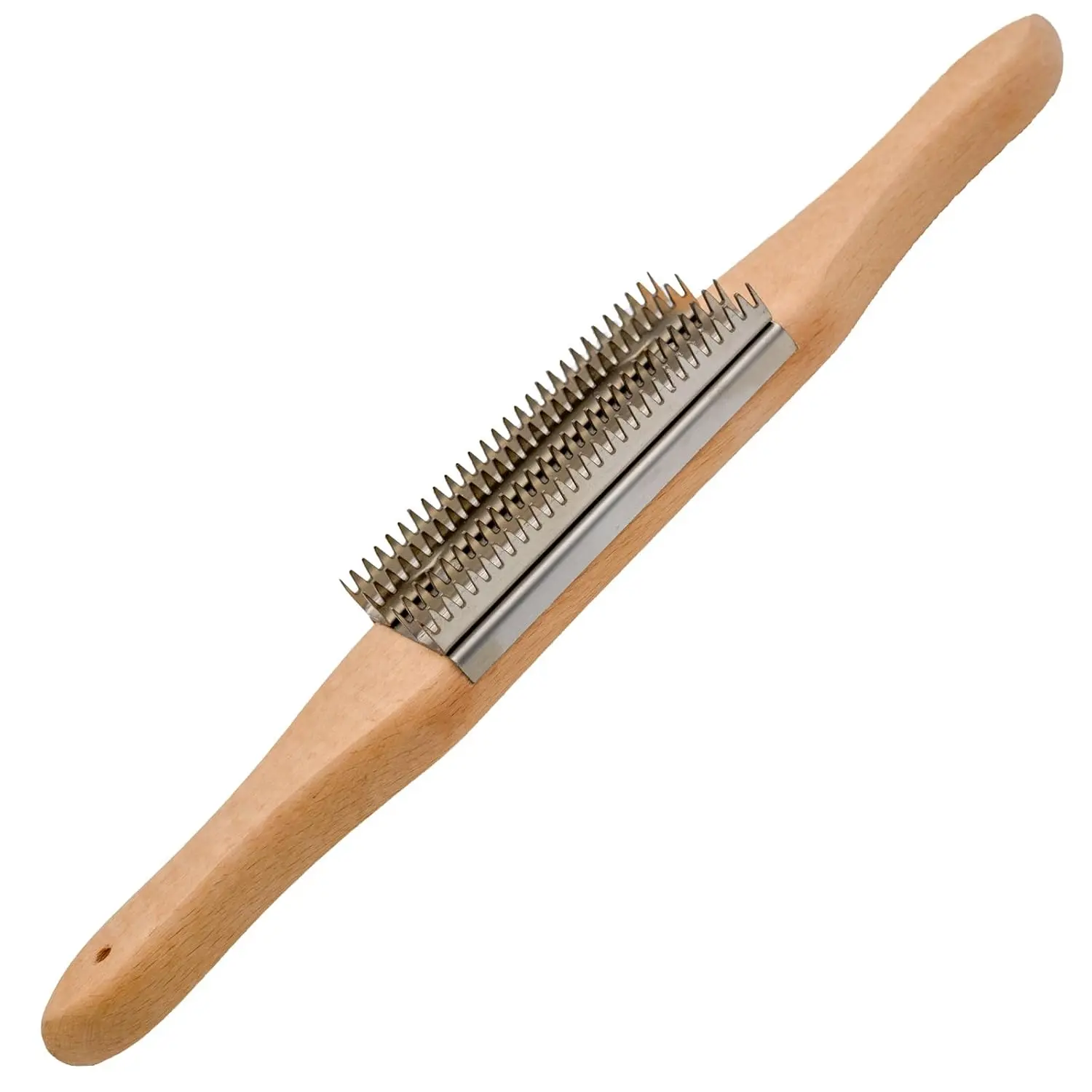 Buffer Wheel Rake, Polishing Tool with Stainless Steel Rake Teeth Head and Handle, Dress and Clean Buffing Polishing Wheel & Airway Surface Cleaning