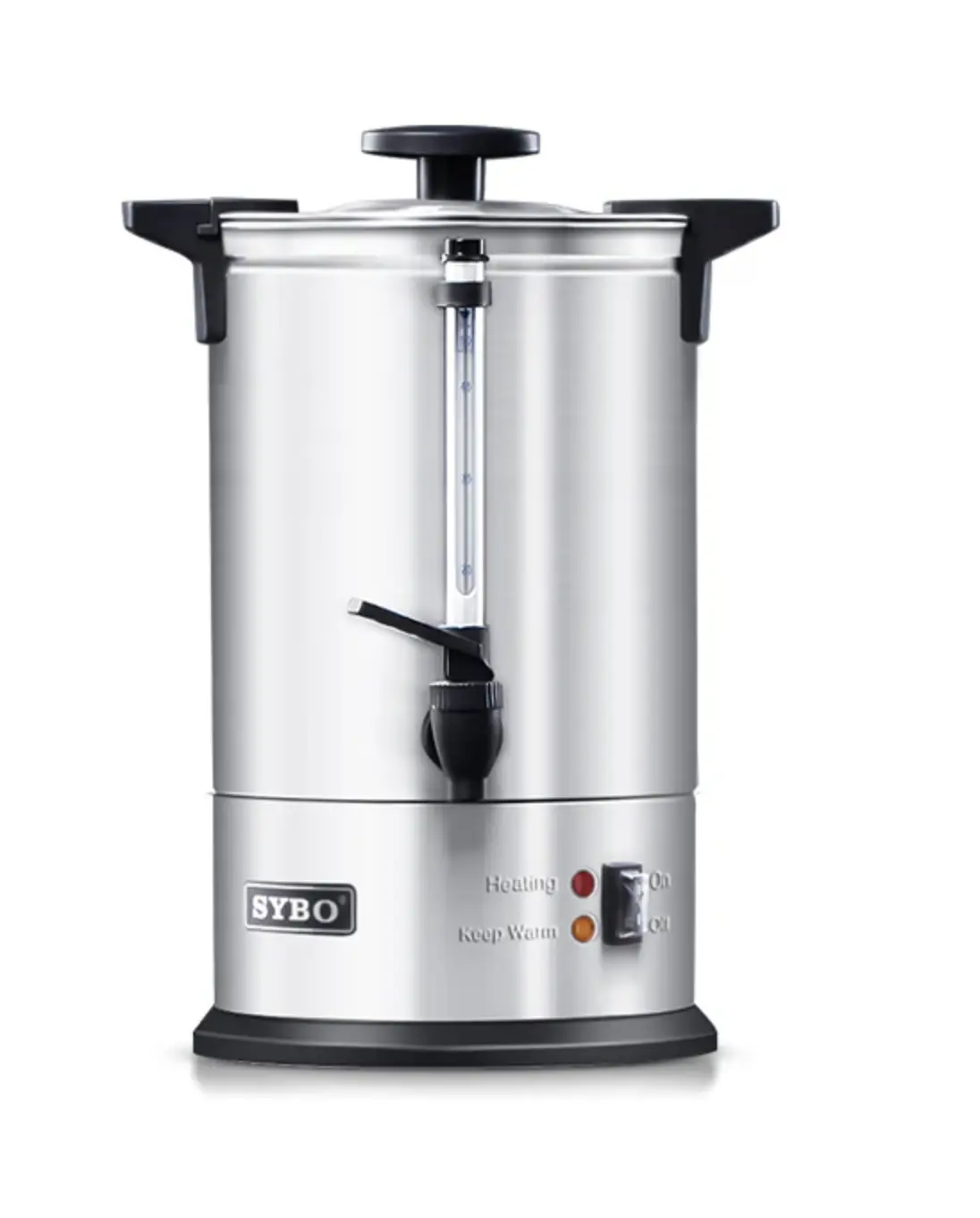 SYBO Commercial Stainless Steel Percolate Coffee Urn 50/100 Cup, 8L/16L coffee maker Filter Pots SYBO Commercial Stainless Steel Percolate Coffee Urn 50/100 Cup, 8L/16L coffee maker Filter Pots