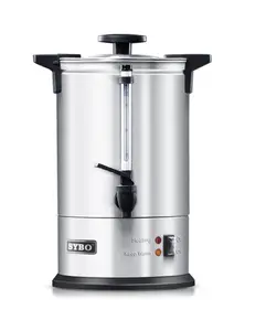 SYBO Commercial Stainless Steel Percolate Coffee Urn 50/100 Cup, 8L/16L coffee maker Filter Pots