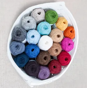 Lana Boulce Worsted Weight Yarn | 180 Yards | 100% Wool Twisted around Nylon Cord