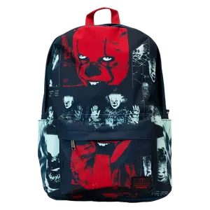 I Heart Horror It Pennywise Glow Nylon Full-Size Backpack