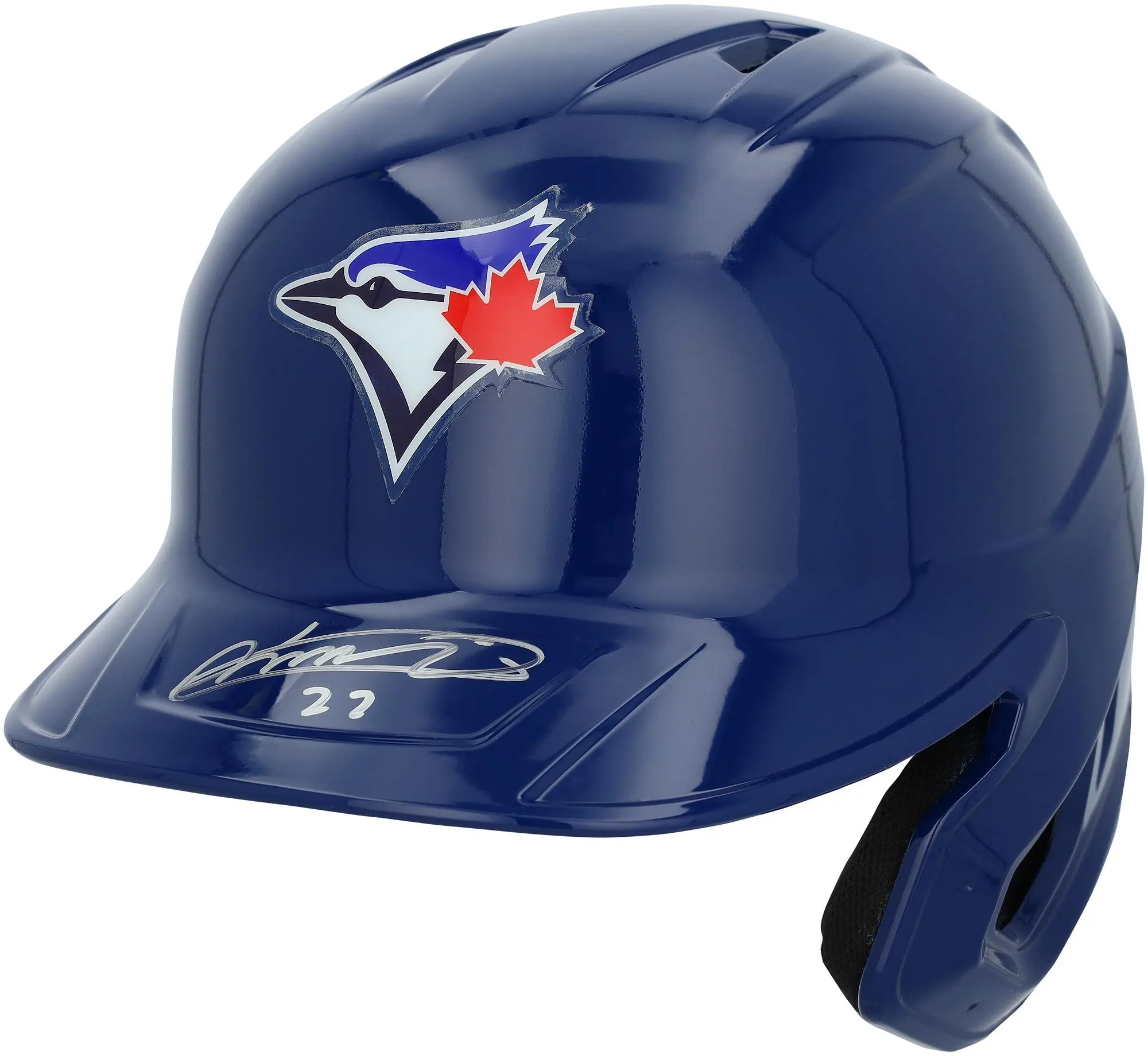 Vladimir Guerrero Jr. Toronto Blue Jays Autographed Blue Replica Batting Helmet - Fanatics Authentic Certified