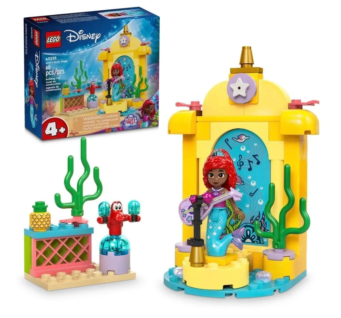 LEGO Disney Ariel's Music Stage 43235 (60 Pcs)