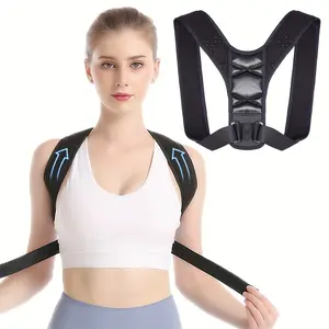 1 piece of posture support belt, adjustable, high-grade posture support belt, classic basic style, unisex, back support belt, posture-enhancing back brace