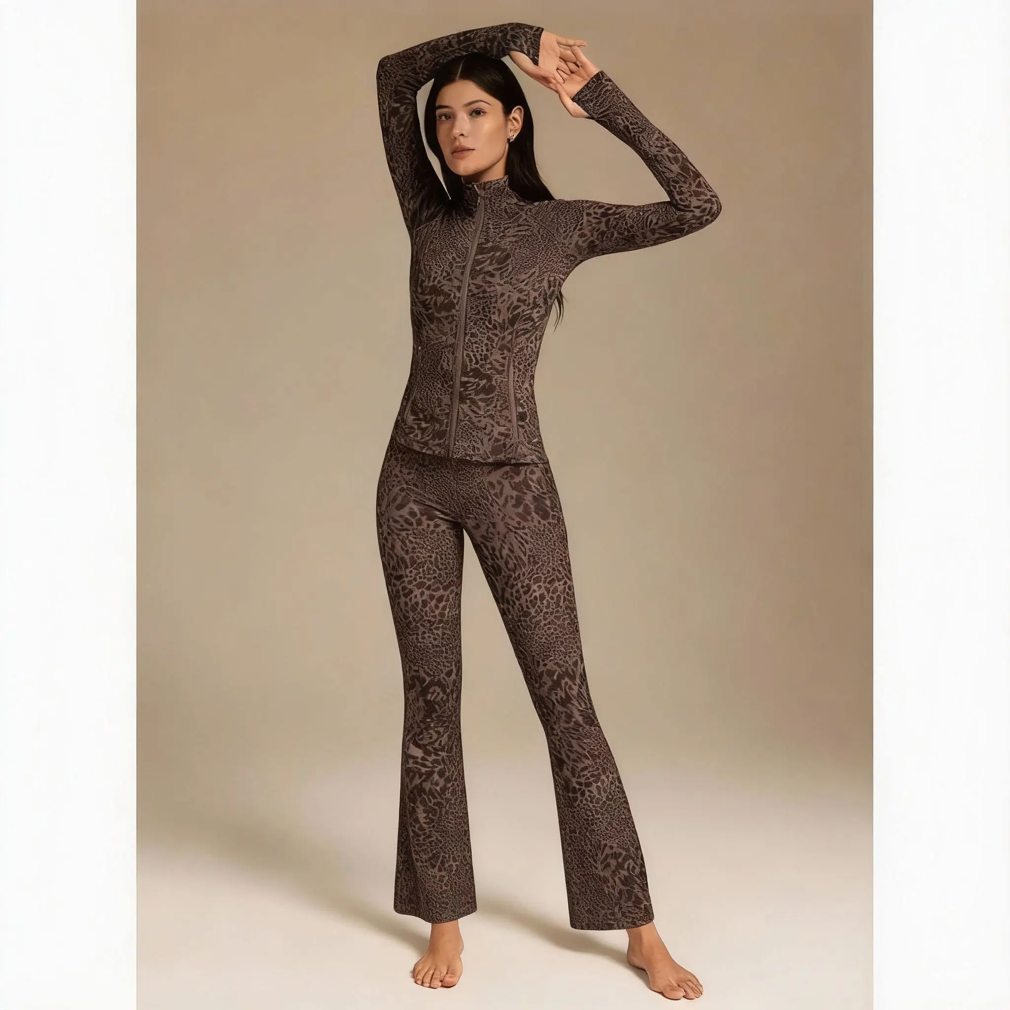 Jacket+31" Ultra High-Waist Flare Leggings