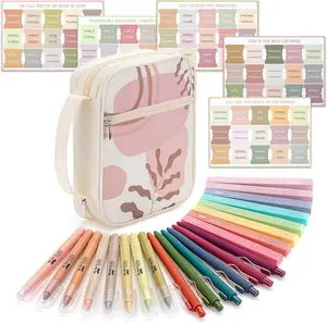 Bible Journaling Kit 22 PCS with Highlighters and Pens Study Kit Gift For Christian Birthday Mother's day