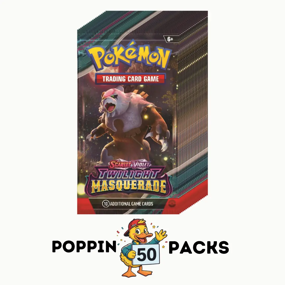Pokemon Twilight Masquerade 50 Pack Bundle