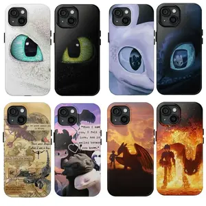 How To Train Your Dragon Phone Case, HTTYD Cinematic iPhone Cover, Toothless and Hiccup, Case Cover For iPhone 17 16 15 14 13 12