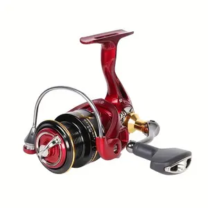 Seamless Rotor Spinning Reel - 17LB Drag, Metal Ball Handle, 7+1BB Bearings, 6.2:1 Gear Ratio, Long Cast Saltwater Resistant, Outdoor Fishing Equipment