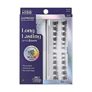 Impress Falsies Long Lasting Self Adhesive Eyelashes – Demi Bold
