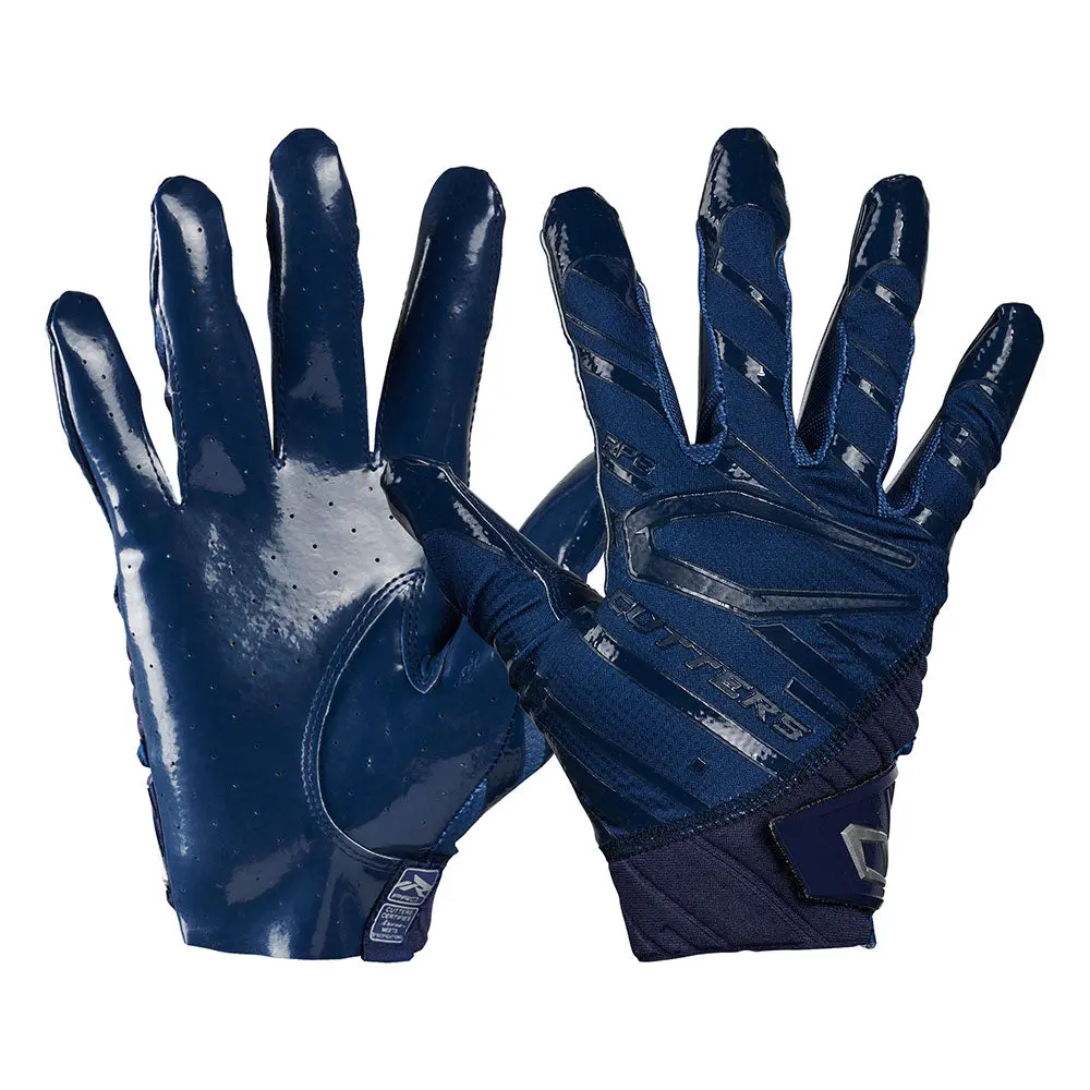 C CUTTERS Rev Pro 6.0 Football Receiver Gloves for Adults - Lightweight, All-Season Full-Finger Training Equipment with Perforated C-TACK Grip, All-Season Sports Gloves