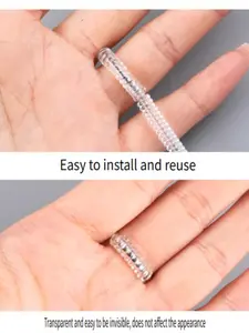 Ring Sizer Adjuster Set – 2-in-1 Invisible Silicone Ring Size Reducer & Winding Thread for Loose Rings, Jewelry Size Adjuster with Protective Sleeve, Clear Tightener for Women Men, Halloween Thanksgiving Christmas New Year Gift