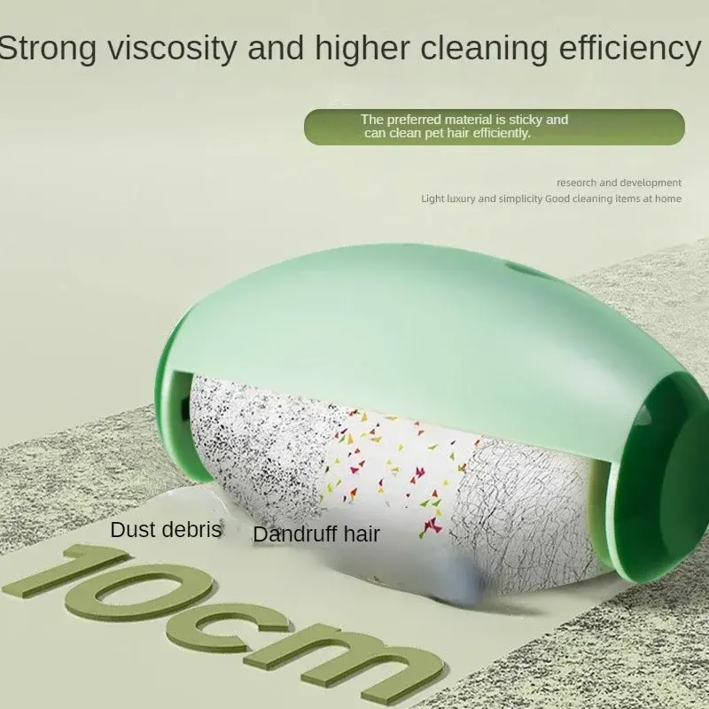 Washable Lint Remover New Multifunctional Reusable Clothes Dust Tools Cleaning Hair Plush Sticky Roller Ball Travel go lint roller ball Green cloth