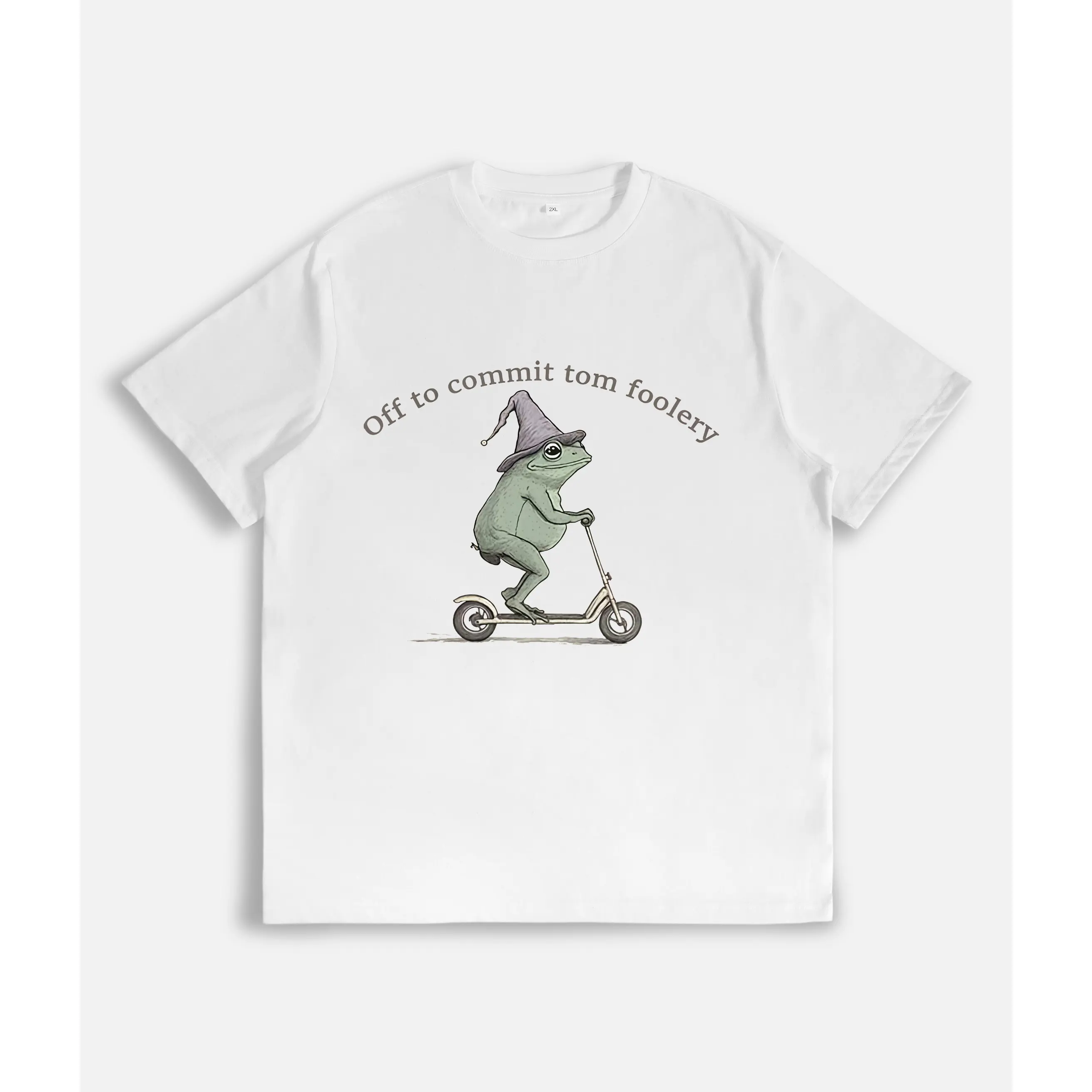 Frog T-shirt Interesting and Quirky Unique T-Shirts for Adults, Men and Women, with Sarcastic Designs