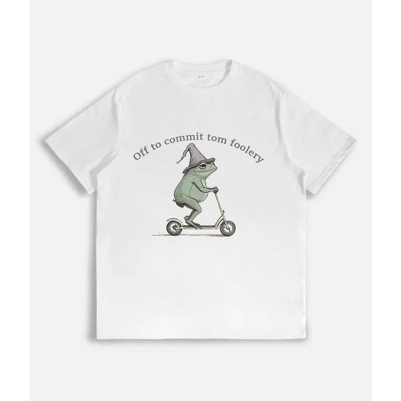 Frog T-shirt. Funny Weirdcore Sayings Unique Tshirt Tee Adults Men Women Graphic Sarcastic Fathersdaygift Unisex