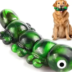 Dogs Chew Toys for Aggressive Chewers, Durable Dog Toys, Indestructible Dog Toys, Tough Dog Toys, for Large/Medium Dogs Chew, Caterpillar,