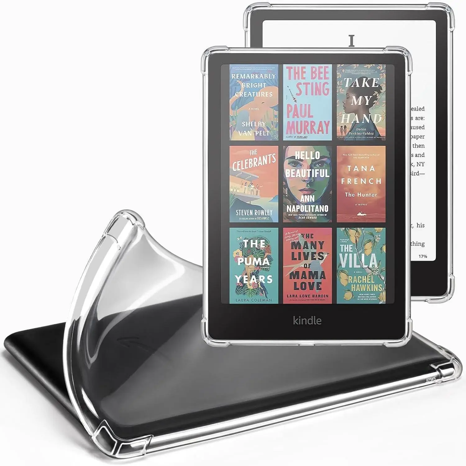Clear Soft TPU Case Slim Flexible Transparent Soft TPU Protective Cover Tablet  Computer Accessories Compatible with Kindle
