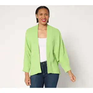 Belle by Kim Gravel Dare to be Bright Shaker Knit Cardigan