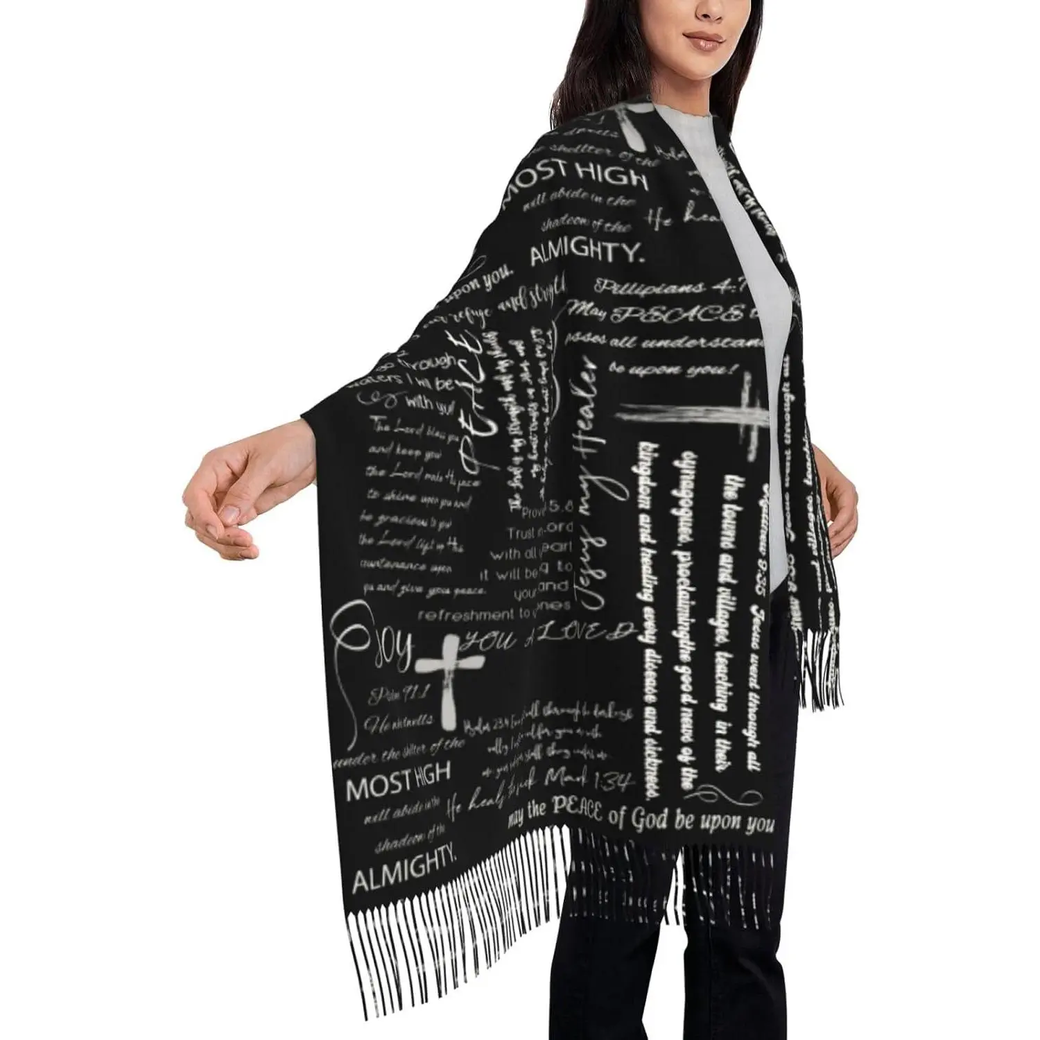 Prayer Shawl Christian Wrap Scarf Shawls For Women