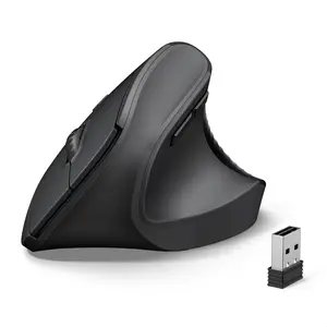 Vertical Mouse, Wireless Bluetooth Ergonomic Mouse, Dual-Mode (BT 5.4 & USB 2.4G), Quiet Clicks, 4 Adjustable DPI (1000/1600/2000/4000), Compatible with Windows/Mac/Linux/Android/ChromeOS