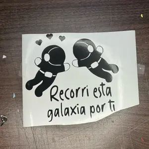 Recorrí esta galaxia por ti car decal | Ivan Cornejo Vinyl Quality