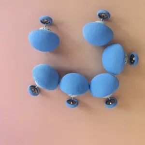 6-Pack Mushroom Head Quilt Holder Reusable Bed Sheet Duvet Cover Pad Non-Slip Removable Fleece, Durable Bedding Accessories, Anti-Slip Bedding Fasteners