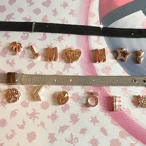 Stainless Steel Slide Mesh Bracelet with Customizable Charms pendants bracelets for ожерелье из custom name customized jewelry women s