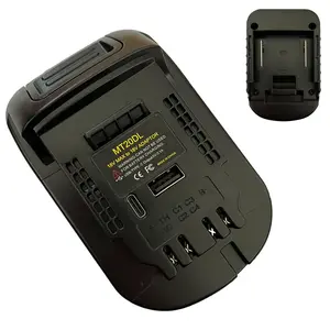 Cordless Tool Adapter, Lithium Battery Converter(Converter Only), 1 Count ower Tool Accessories for Makita 18V for Dewalt 18V 20V Lithium Battery