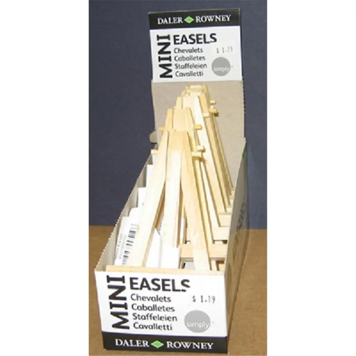 Daler Rowney AA10110 Black Mini Easel