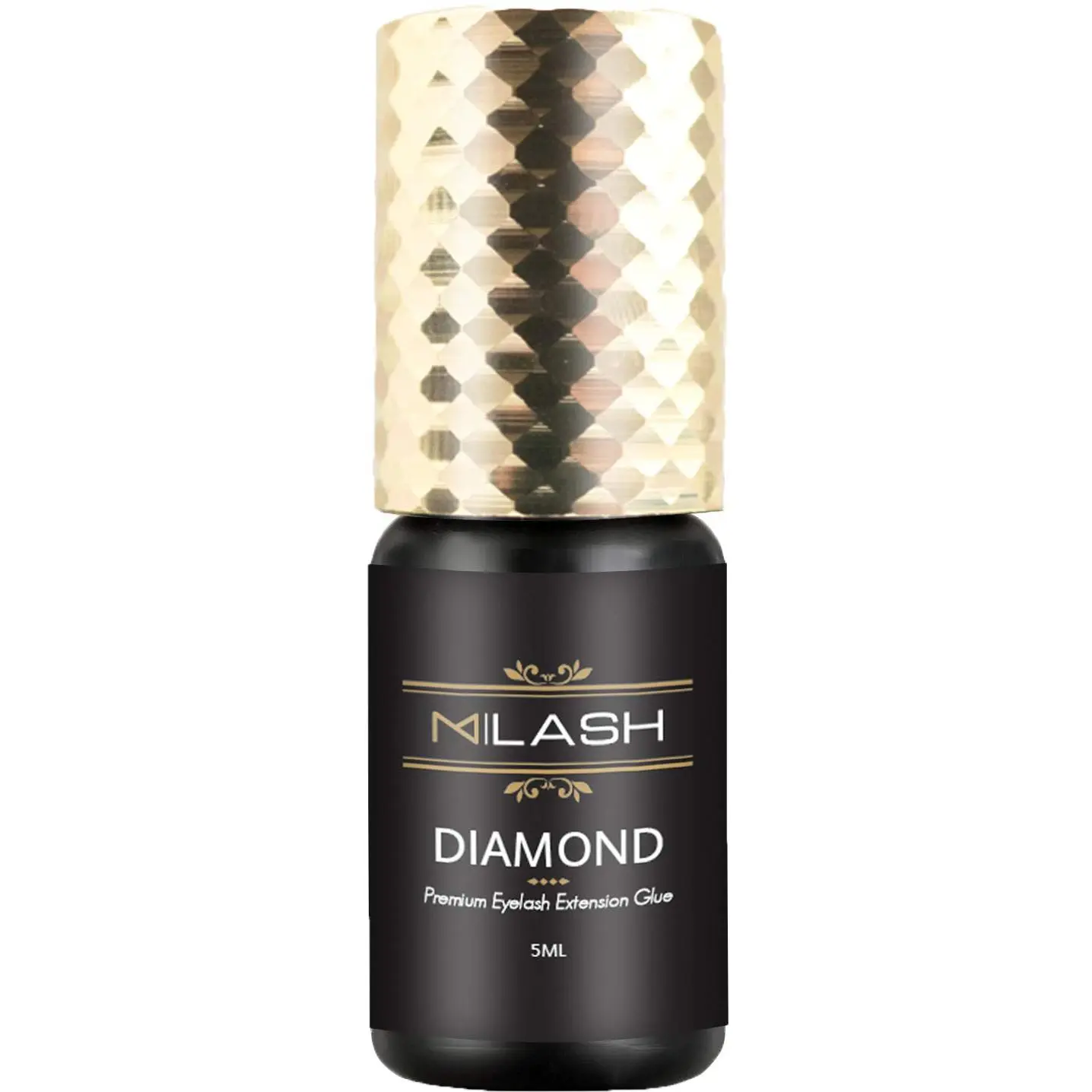 M|LASH Premium Eyelash Glue - Lash Extension Adhesive with 6-7 Weeks Retention, 1-2 Second Dry Time, 5ml - Volume & Classic Eye Lashes Glue for Professional Use Only