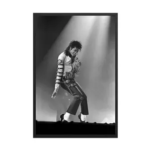 Michael Jackson Art, Moonwalk Wall Art, MJ Wall Art, King of Pop Art, Michael Jackson Wall Art, Print Pop Wall Art, Music Gift, Music Poster- POSTER NO FRAME