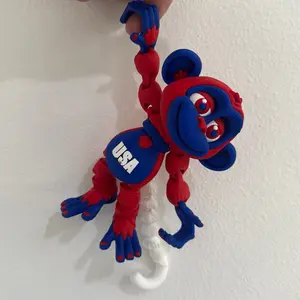 Silly Monkey Figurine Decor Print Gift Nature