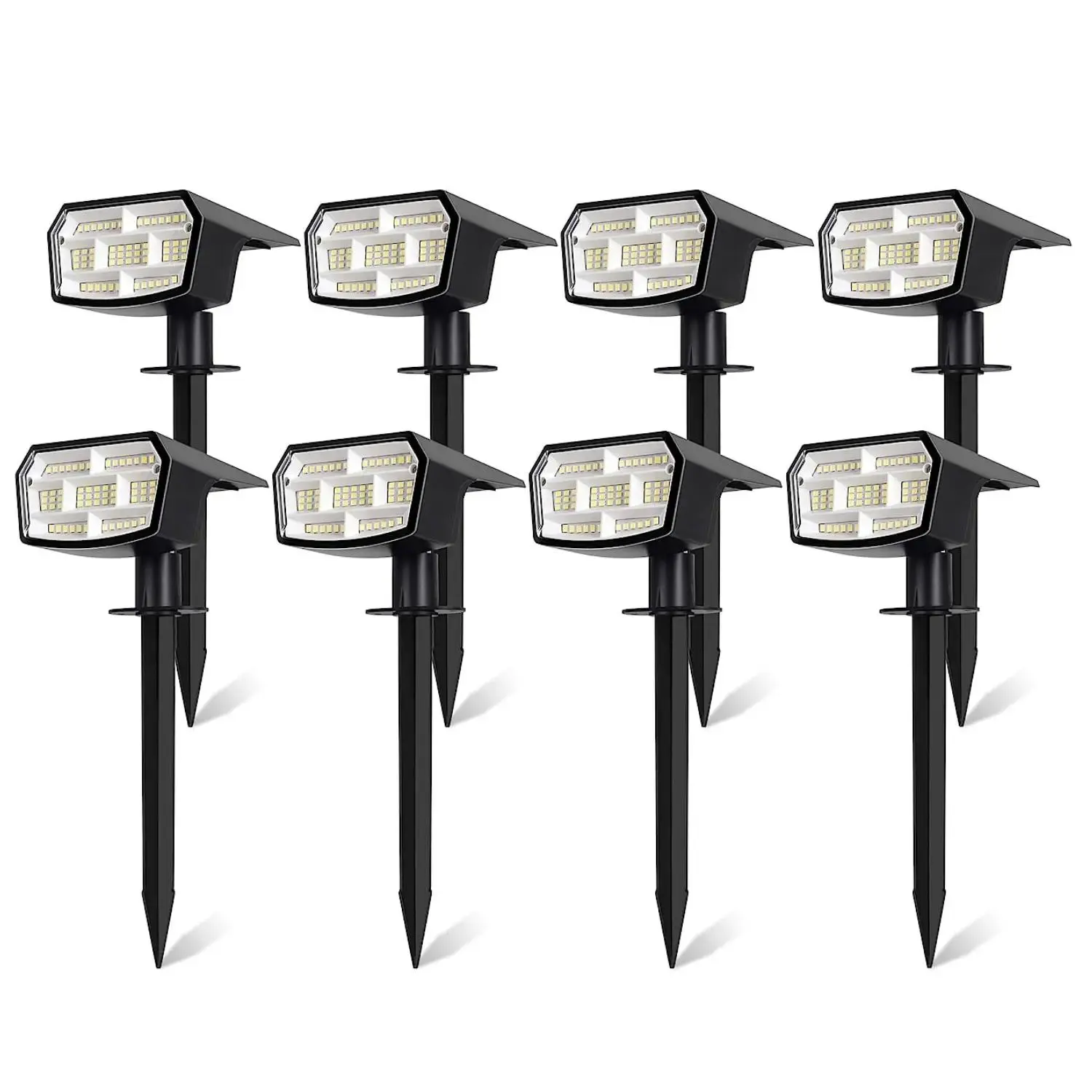 8pcs-Cold White Light