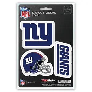 Pro Mark  New York Giants Decal - Pack of 3