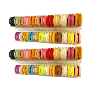 24 Assorted French Macaron Cookies Value Pack of 2, 48 Macarons Total, Creamy Exotic Flavors