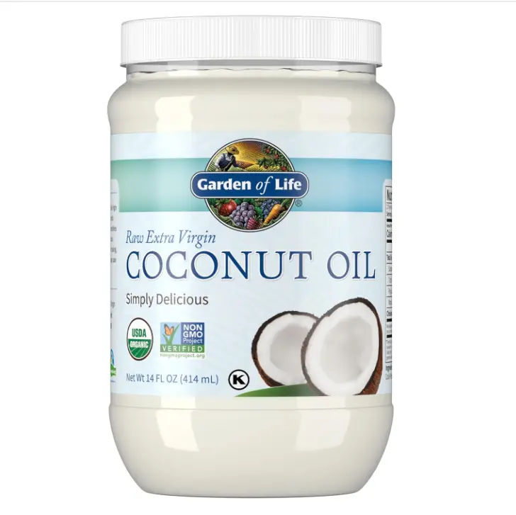 Raw Organic Extra Virgin Coconut Oil (14 Fluid Ounces)