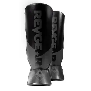 Pinnacle P4 Shin Guards - Black/Matte Black