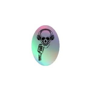 Death Calls Skull Logo Sticker