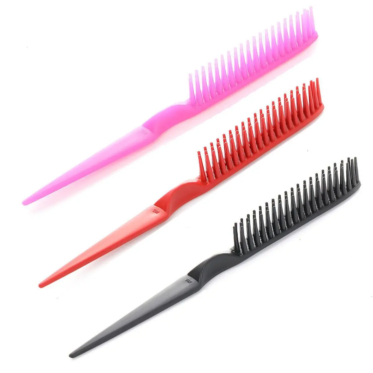3 Row Styling Comb For Detangling Defining And Separating Curls Unisex Hairbrush Set 3 Row Styling Comb For Detangling Defining And Separating Curls Unisex Hairbrush Set