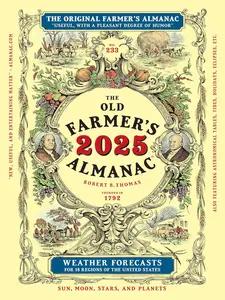The 2025 Old Farmer's Almanac Country Wall Calendar